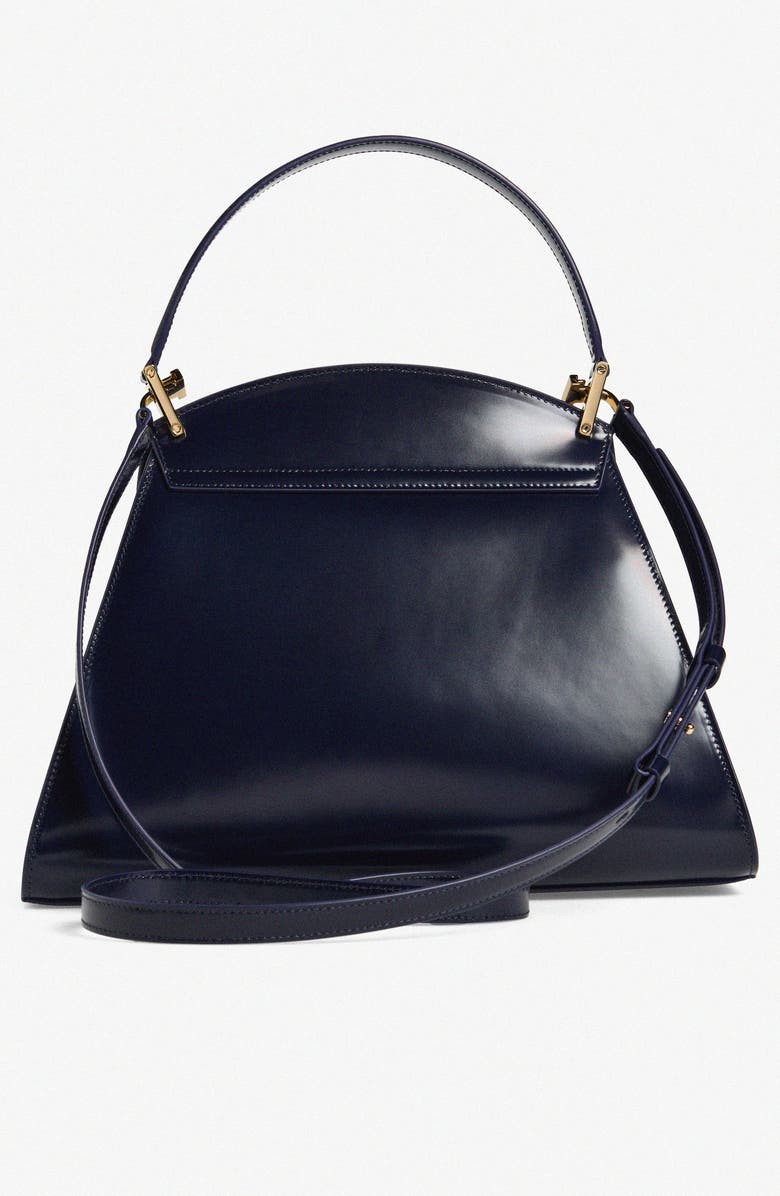 FERRAGAMO Medium Prisma Leather Top Handle Bag, Alternate, color,