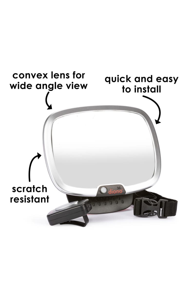 Diono Easy View Plus Adjustable Back Seat Mirror, Alternate, color,