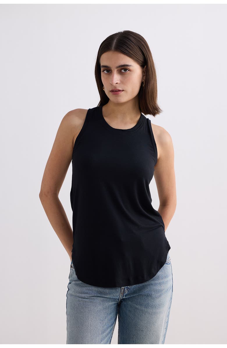 Reistor Back to Basics Top in Black, Alternate, color, Black