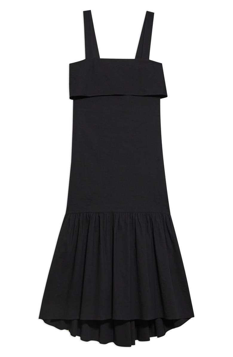 Theory Linen Blend Midi Dress, Alternate, color, 