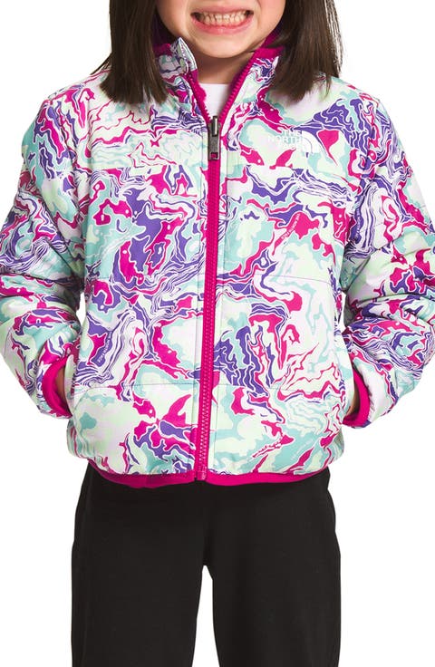 Kids' Mossbud Reversible Water Repellent Faux Fur Jacket (Toddler & Little Kid)