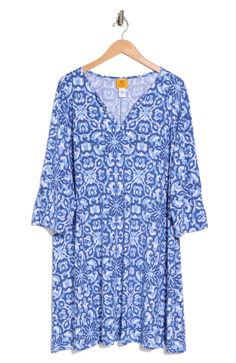 RUBY RD Novelty Medallion Top, Alternate, color,