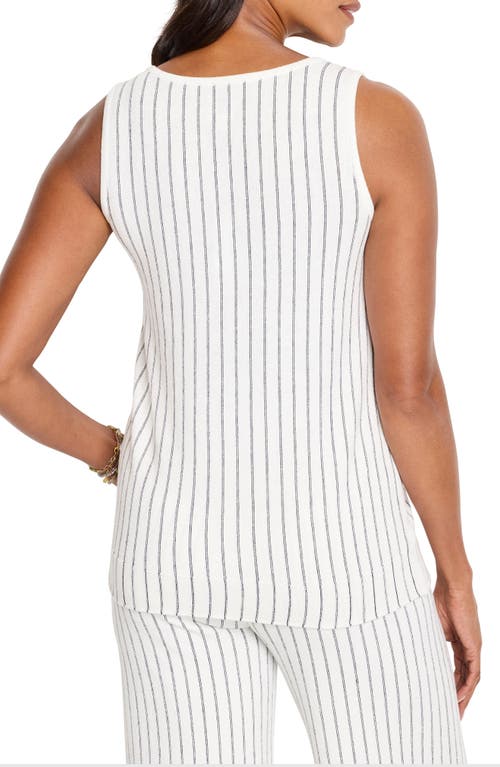 Nic + Zoe Nic+zoe Destination Stripe Knit Tank Top