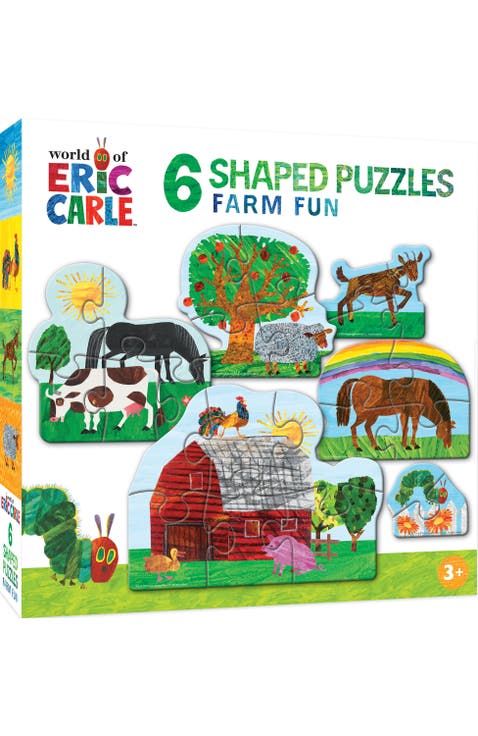 Eric Carle - Farm 6-Pack Mini Puzzles