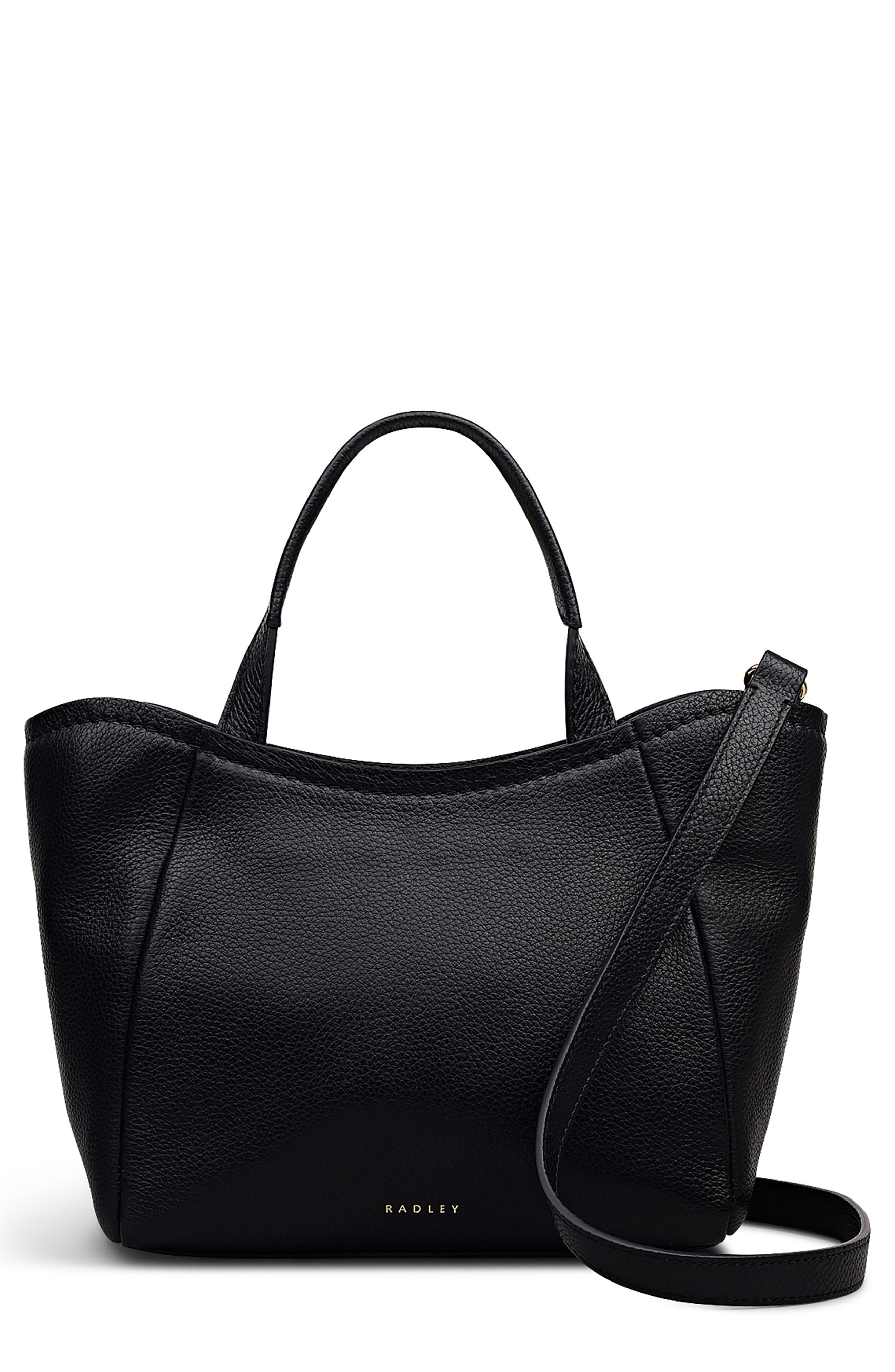 Radley Muswell Lane Pebbled Leather Small Satchel, Main, color, 