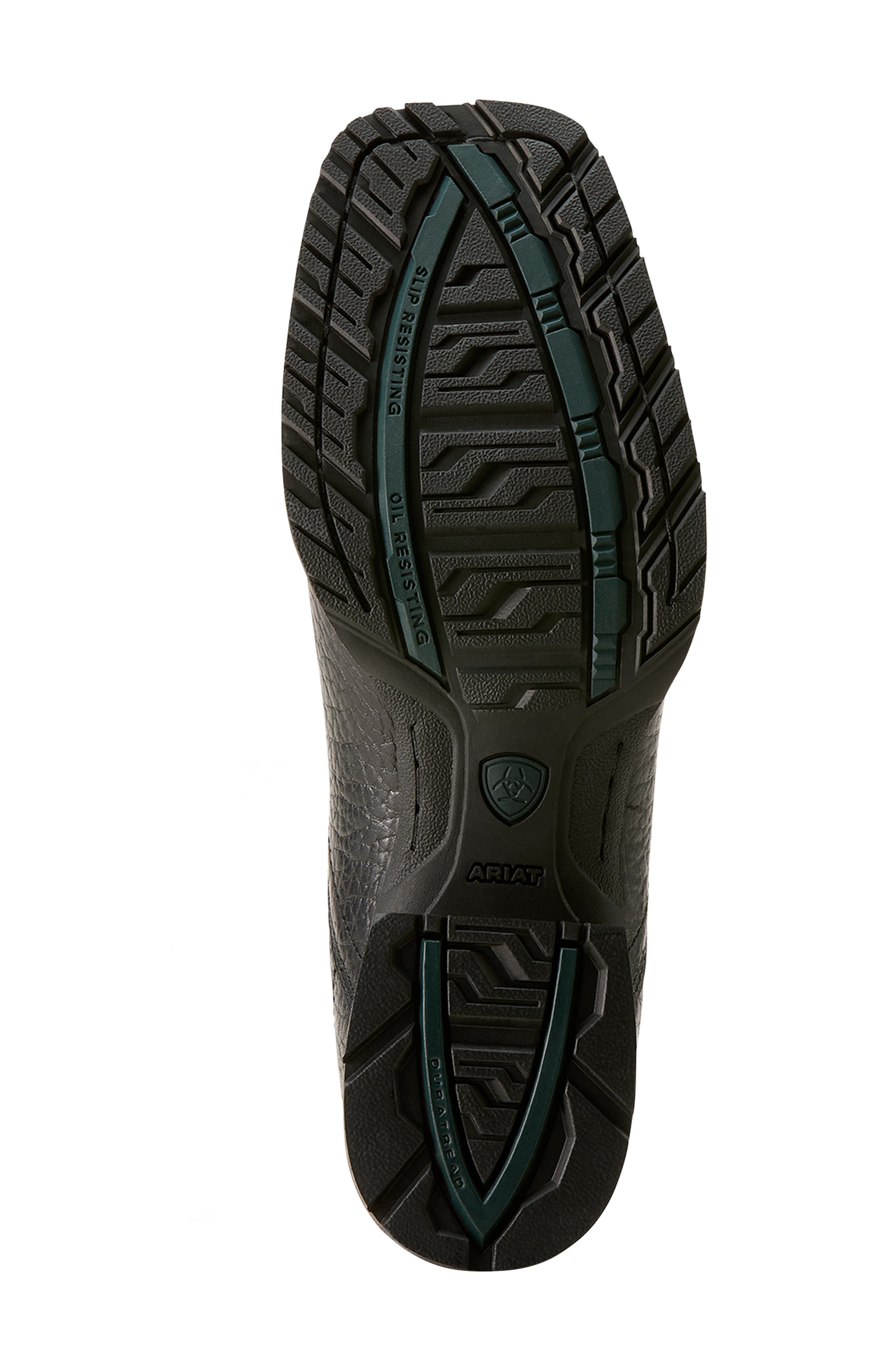 Ariat Hybrid Low Boy Western Chelsea Boot, Alternate, color, Black Adobe