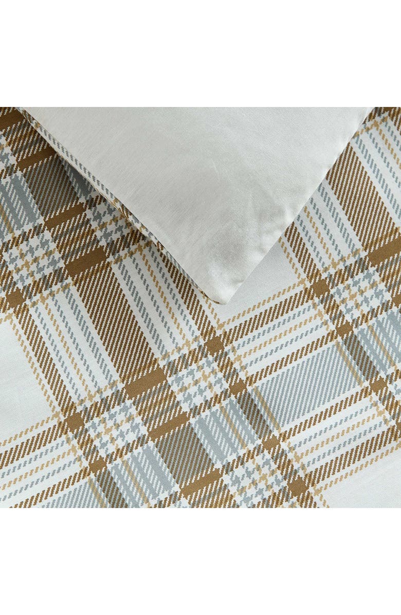 Eddie Bauer Ashland Plaid Cotton Comforter & Sham Set, Alternate, color, Beige Multi