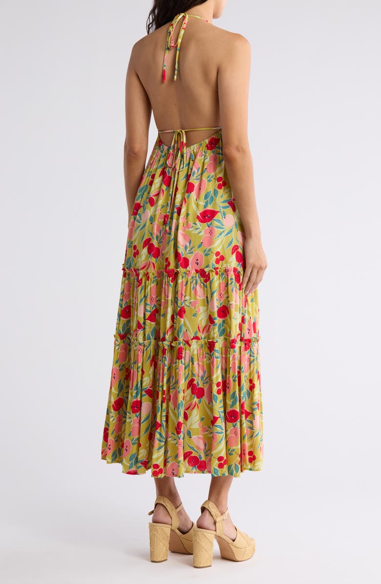 Lush Halter Midi Dress, Alternate, color,