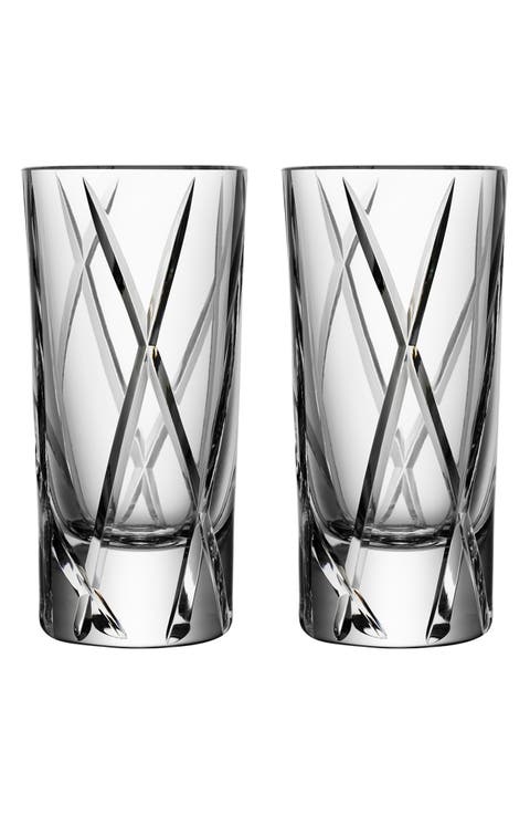 City Set of 2 Shot Glasses