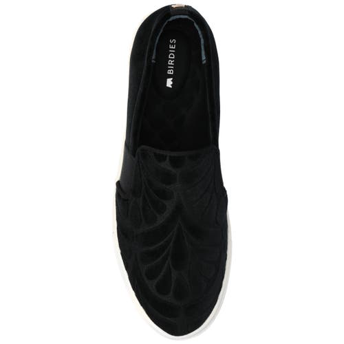 Birdies The Swift Sneakers Velvet In Black