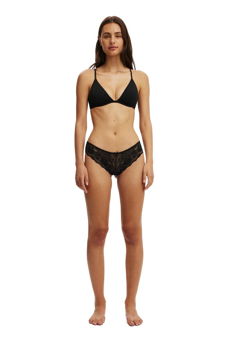 Women's Body Bestee Plunge Bra, Alternate, color, Black