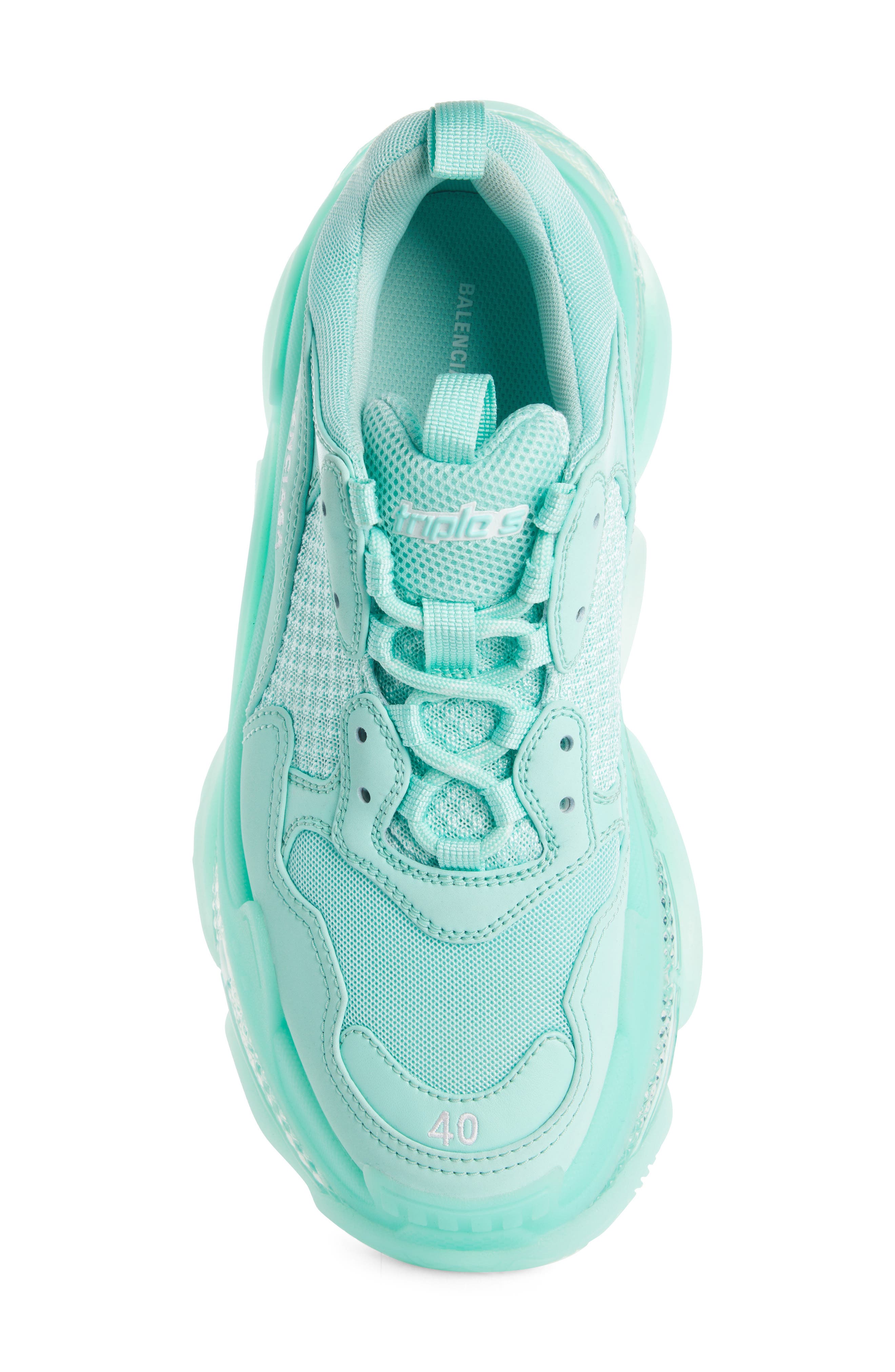 Triple S Sneaker, Alternate, color, MINT