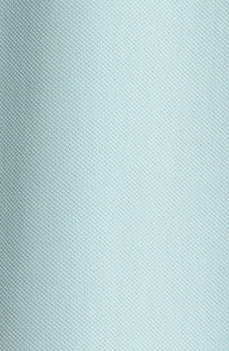 Malbon Golf Dove Piqué Performance Golf Polo, Alternate, color, Light Blue