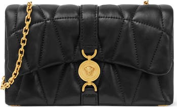 Versace Mini Kleio Quilted Leather Shoulder Bag | Nordstrom