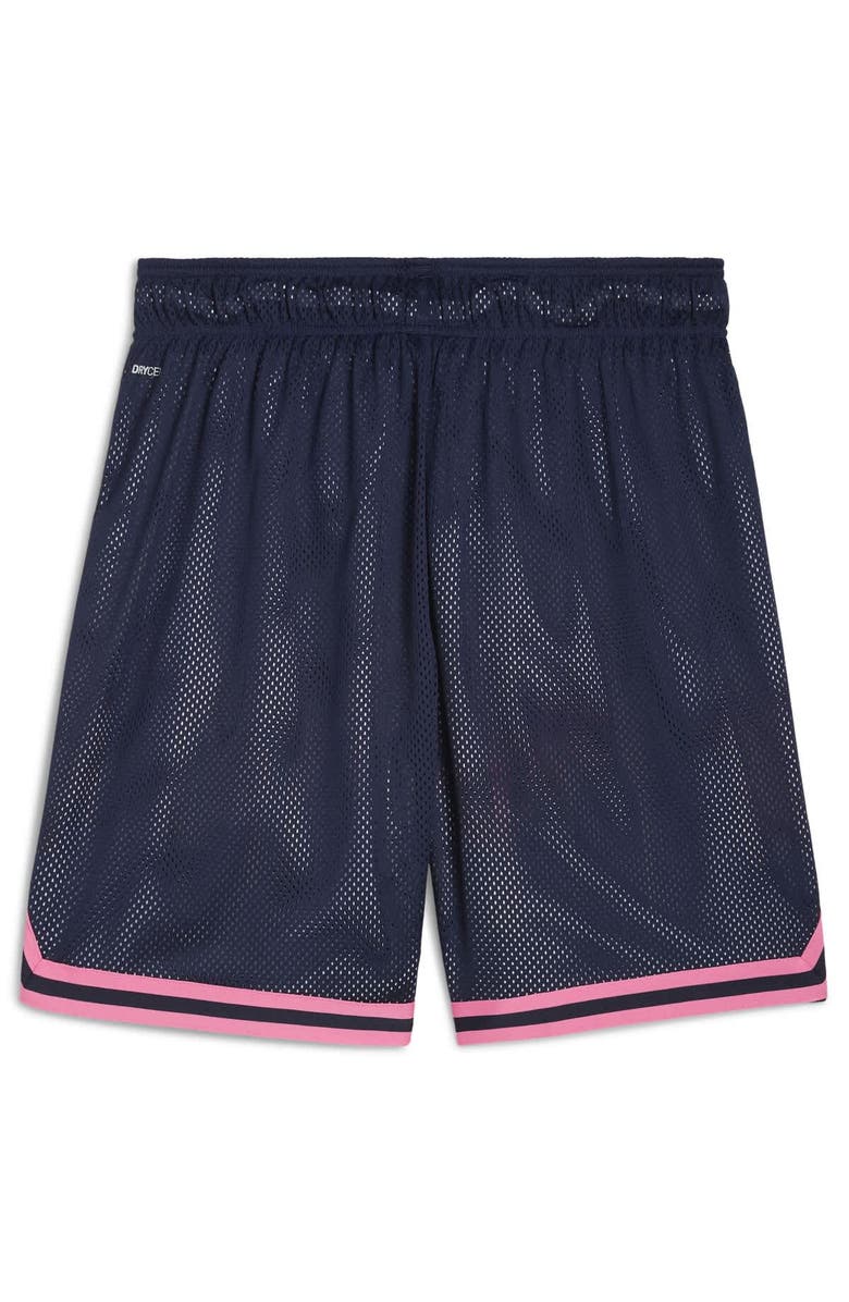 PUMA Men's Puma Navy Al Hilal 2025 FIFA Club World Cup Hoops Reversible Shorts, Alternate, color, Navy