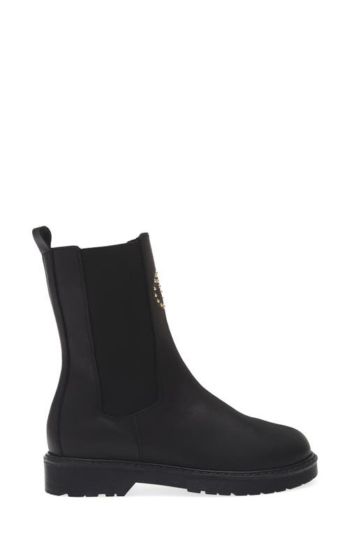 Valentino By Mario Valentino Senna Lug Sole Boot In Black