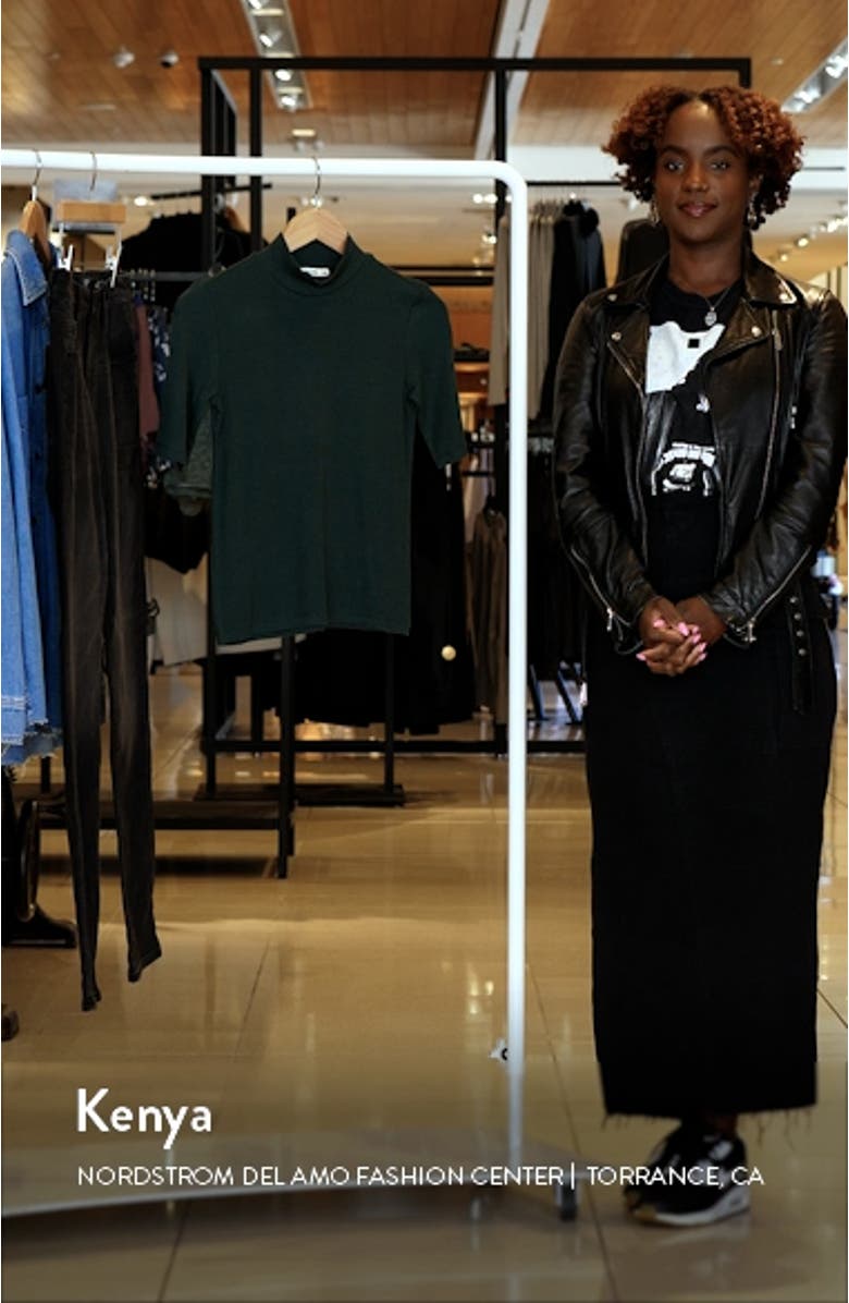 Lexi Mock Neck Rib Top, sales video thumbnail