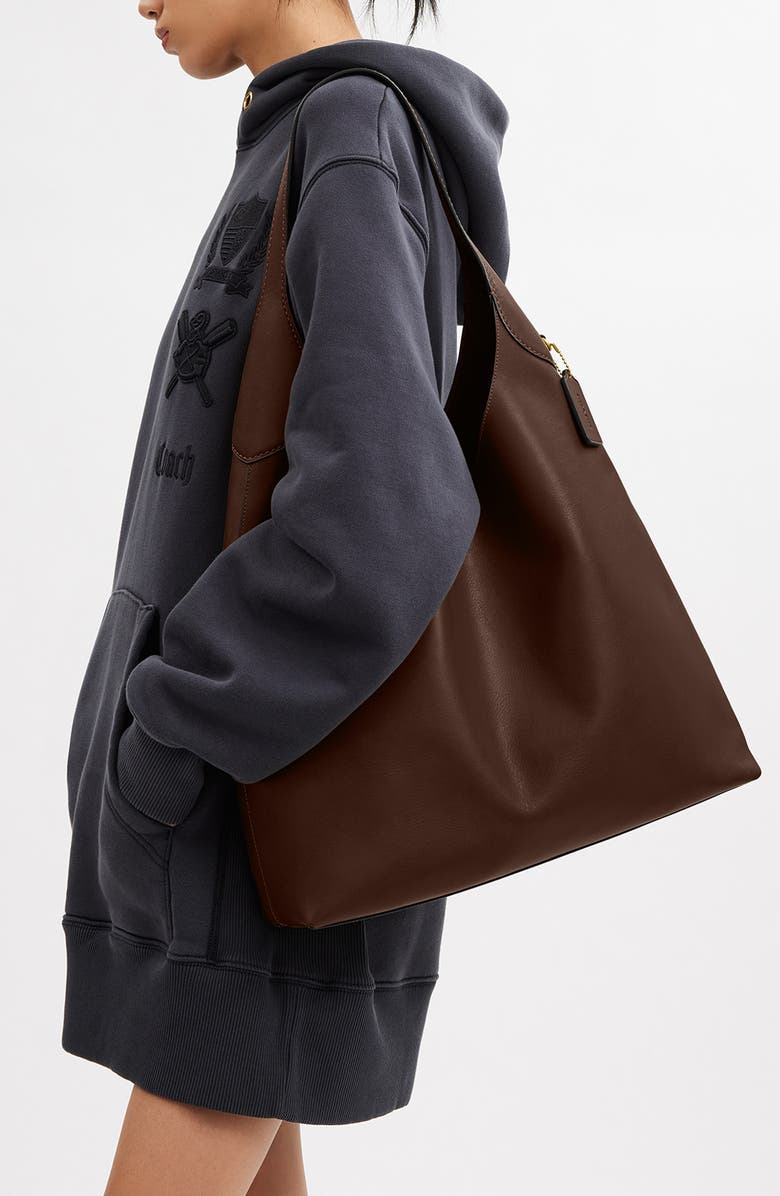 COACH Brooklyn 39 Shoulder Bag, Alternate, color, Maple