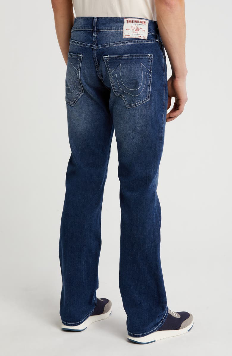 True Religion Brand Jeans Ricky Snap Straight Leg Jeans, Alternate, color,