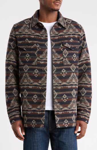 Wool Blend Shirt Jacket