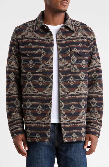 Wool Blend Shirt Jacket