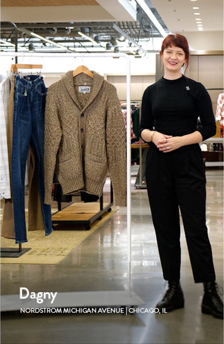 Marled Shawl Collar Cardigan, sales video thumbnail