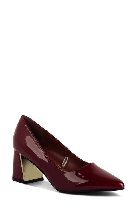 Zaila Block Heel Pump