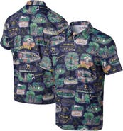 Reyn Spooner Men's Reyn Spooner Navy Michigan Wolverines Scenic Polo