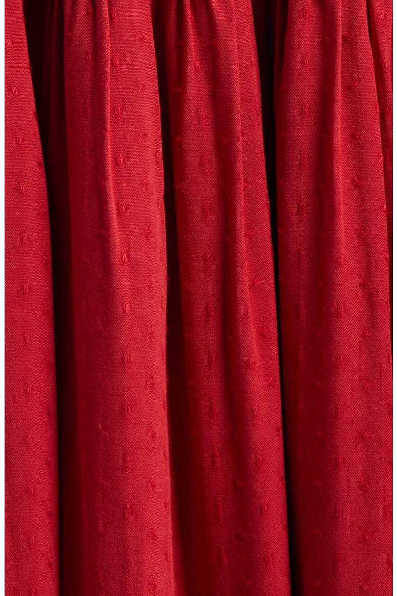 Smocked Maxi Dress, Alternate, color, RED