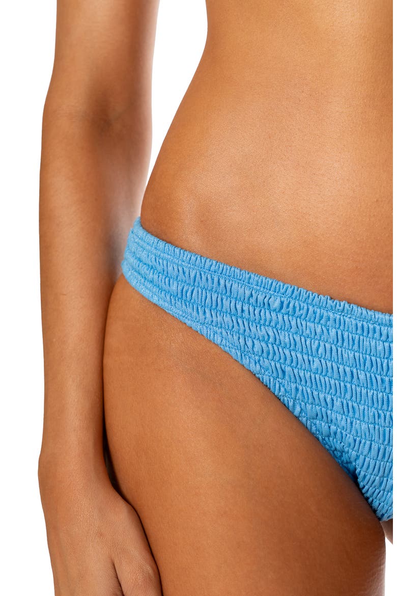 Ocean Drift Flirt Reversible Bikini Bottoms, Alternate, color, BLUE