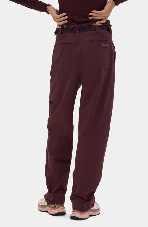Halfdays Bastille Trail Pants In Red