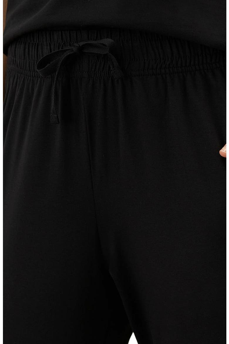 Organic Cotton Luxe Essential Jogger, Alternate, color, Black