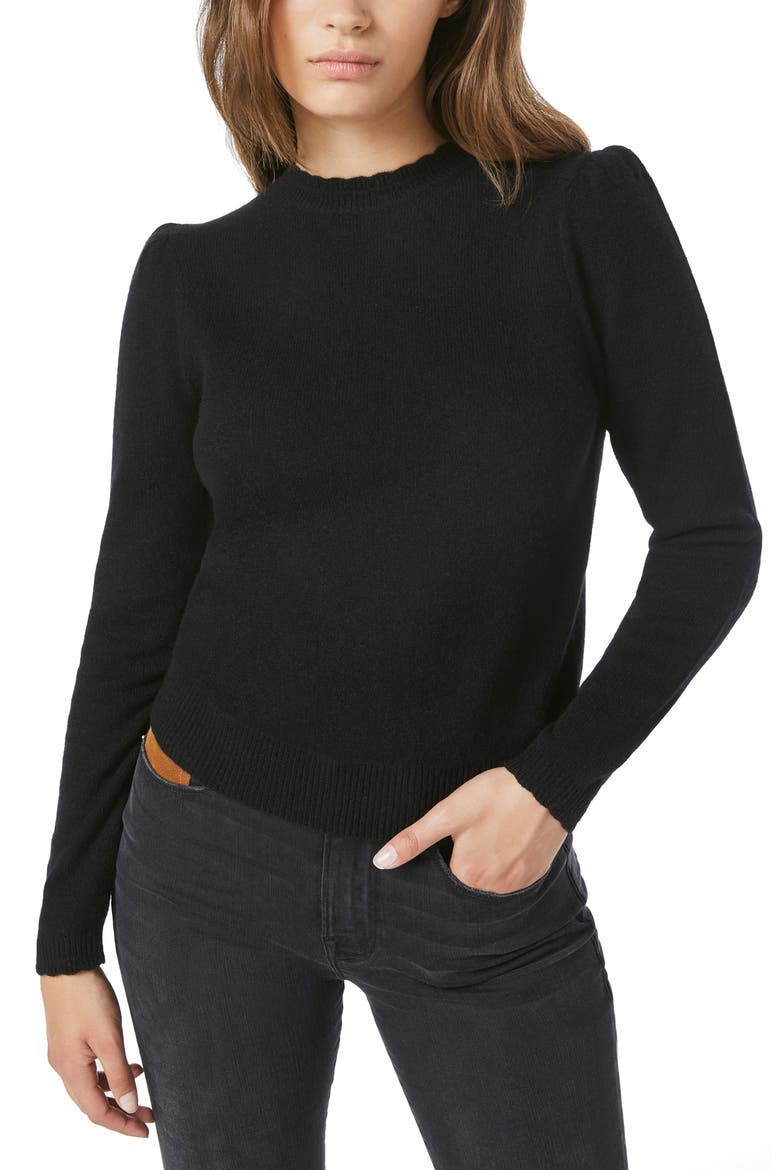 Madeline Cashmere Blend Sweater, Main, color, NOIR