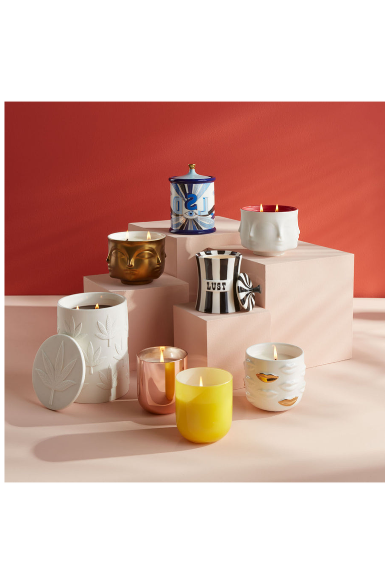 Muse Bouche D'or Candle, Alternate, color, White / Gold