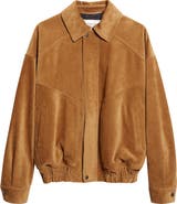 Saint Laurent Suede Bomber Jacket