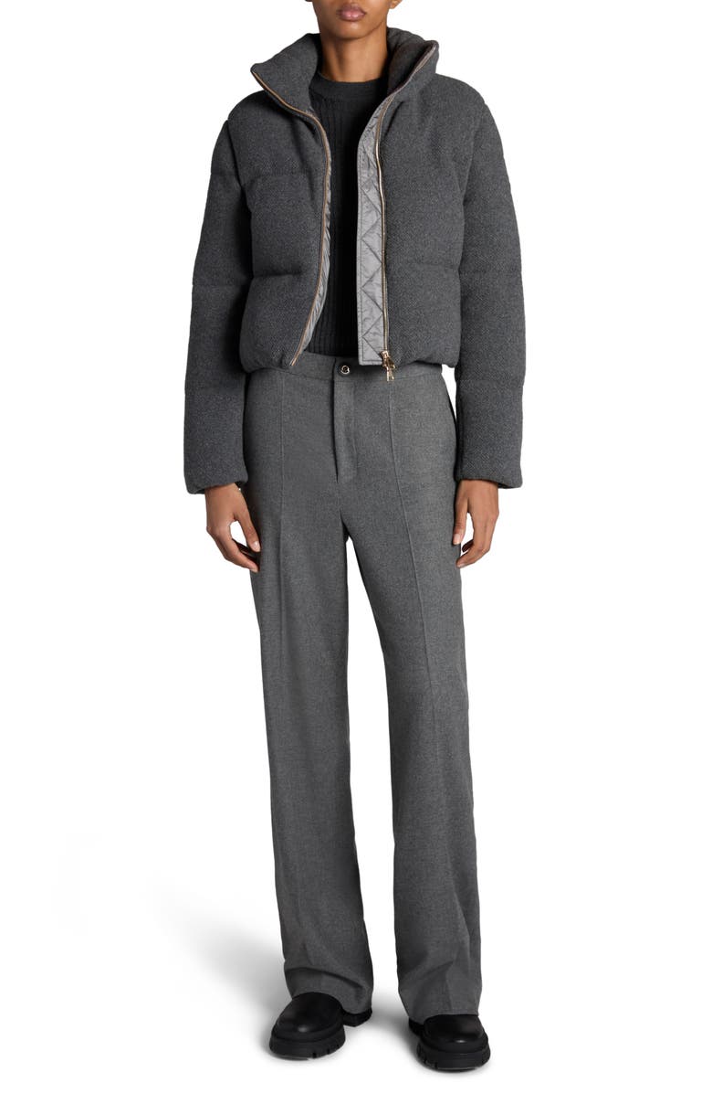 Moncler Breze Cashmere & Nylon Puffer Jacket, Alternate, color, 