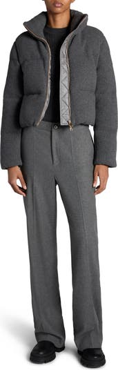 Moncler Breze Cashmere & Nylon Puffer Jacket | Nordstrom