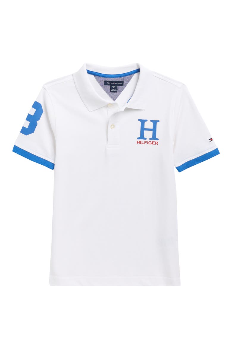 Kids' Matt Polo, Main, color, BRIGHT WHITE