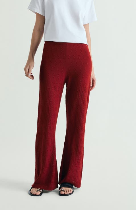 Set Pointelle Knit Pant