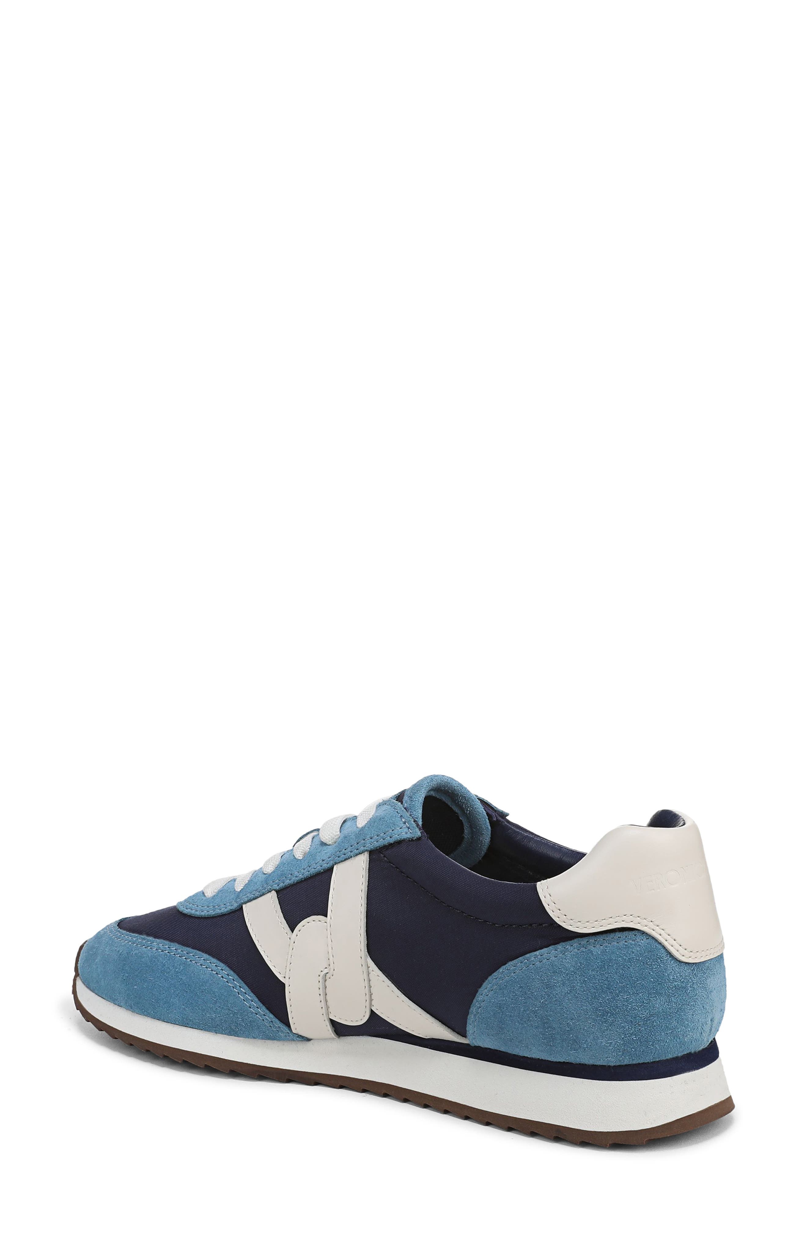 Veronica Beard Penrose Sneaker, Alternate, color, Navy/ Mare/ Lily