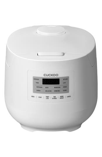 Cuckoo Micom 6-cup Rice Cooker In White