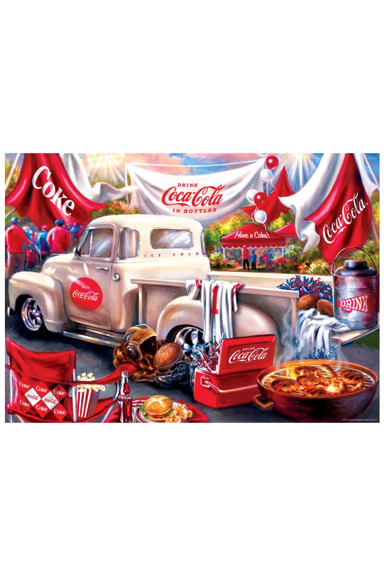 Coca-Cola Tailgate 1000 Piece Puzzle, Alternate, color, Multicolor