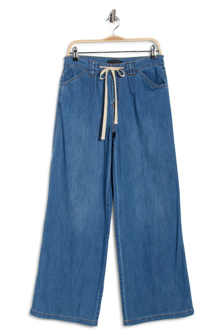 Vacationer Wide Leg Pants, Alternate, color, TROPICAL TIDE BLUE