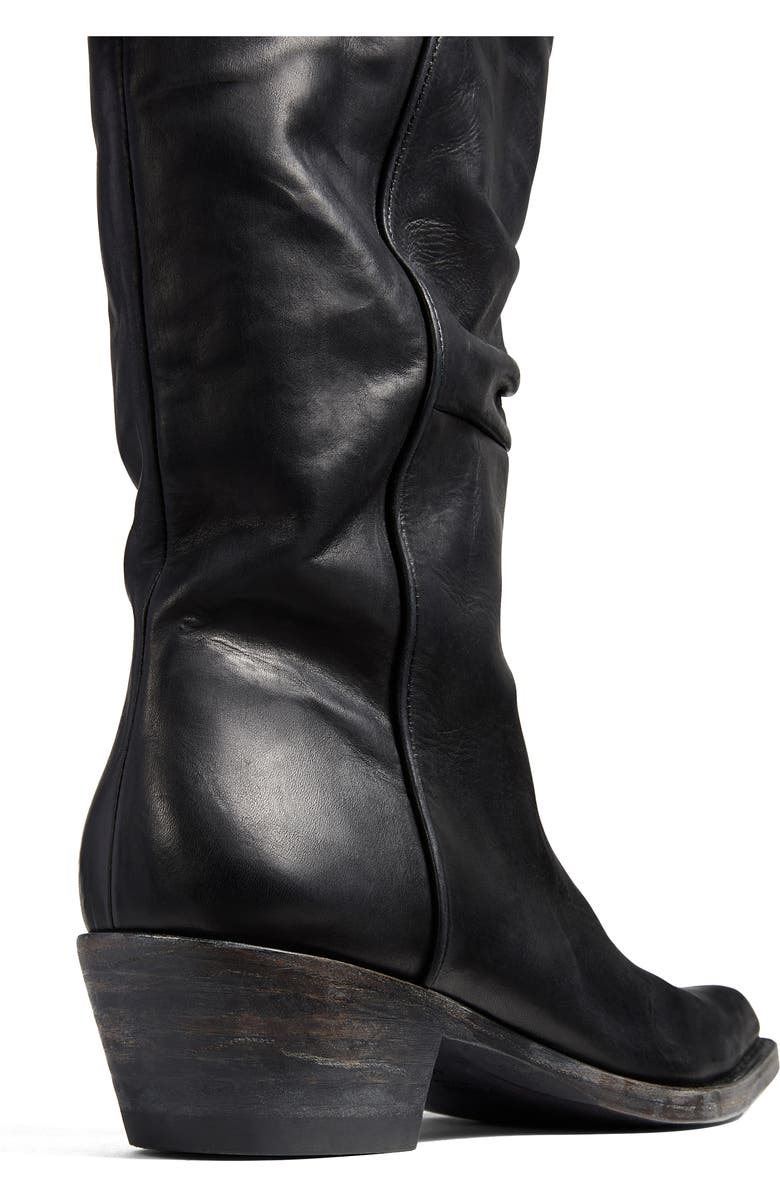 Khaite Clive Western Boot, Alternate, color, 200 Black