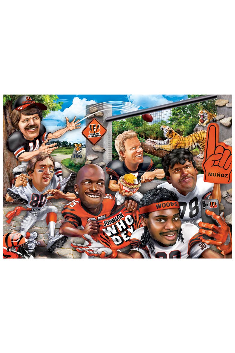 Cincinnati Bengals 500 Piece Puzzle, Alternate, color, Multicolor