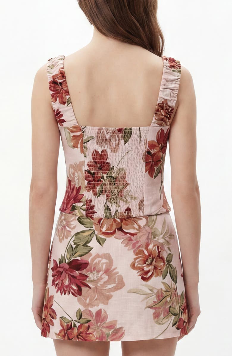 BY DESIGN Tea Party Sleeveless Top, Alternate, color, In Bloom