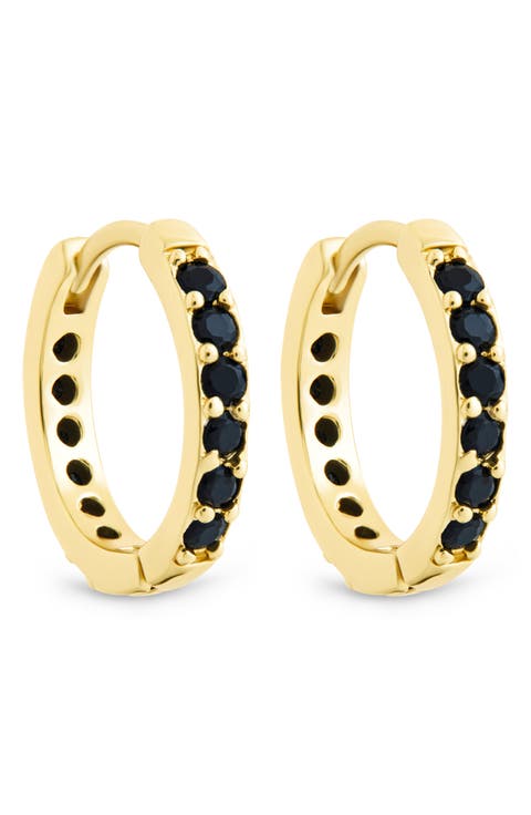 Zadie CZ Everyday Hoop Earrings