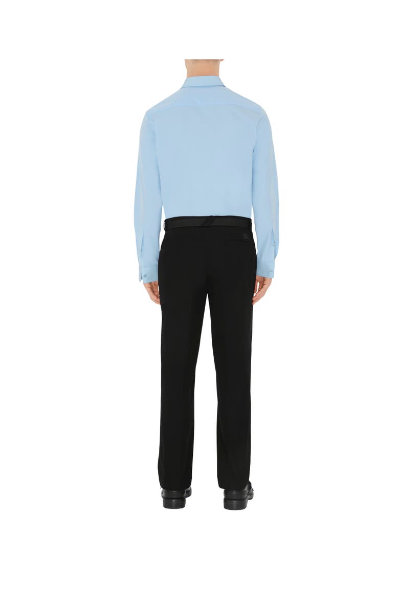 Slim Fit Cotton Poplin Formal Shirt, Alternate, color, Neptune blue