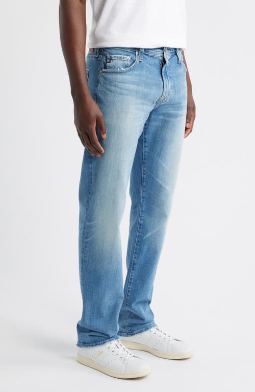 Ag Everett Slim Straight Leg Jeans In White