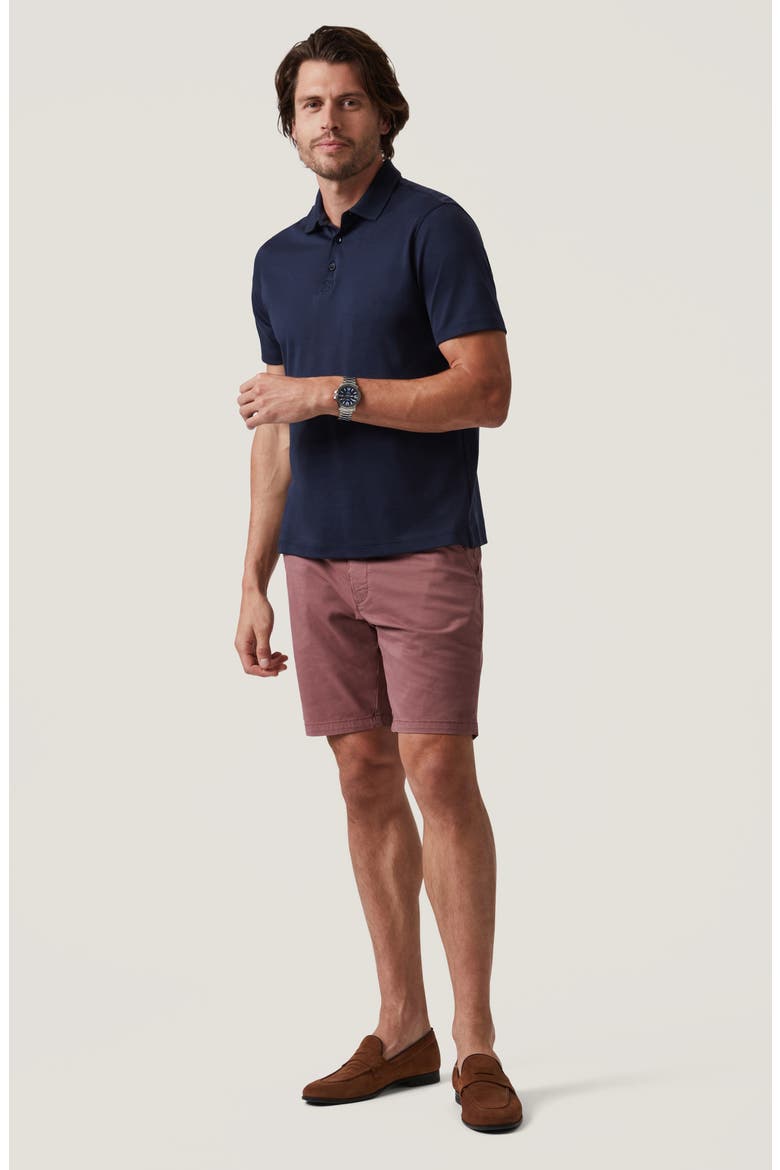 Arizona Slim Fit Tie Print Chino Shorts, Alternate, color, ROSE TIE PRINT